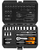 Комплет ударни клучеви NEO Tools 1/4", 20 парчиња, челик CRV, сате