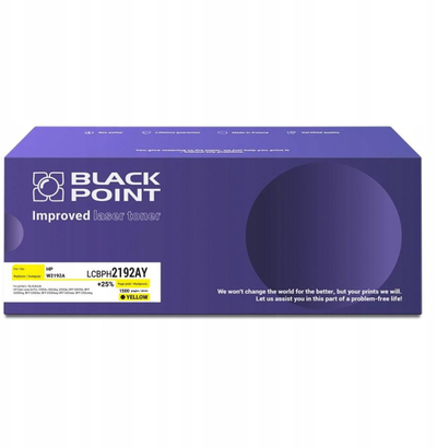 Toner Black Point HP 219A W2192A, 1500 faqe, i verdhë
