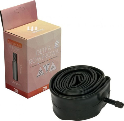 Tub i brendshëm biçiklete Enero, 28x1.75-2.125, Av, i zi