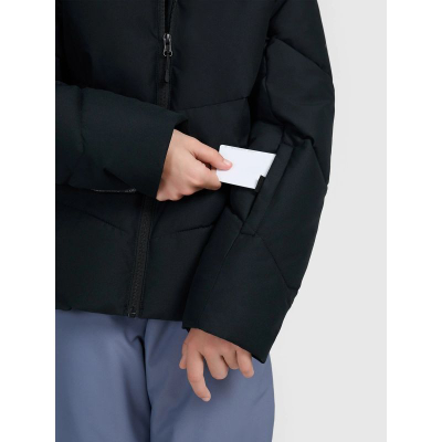 Jaka dimri për goca 4F Junior 4FJRAW25TTJAF1035, NeoDry 5000, e zezë