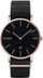 Orë dore Millner Hallfield S, 36 mm, e zezë