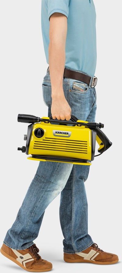 Lavatrice me presion Karcher K 3 Horizontal Plus, 120 bar, e vogël, verdh e zez