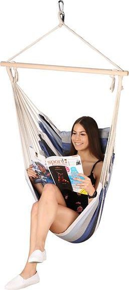 Karrige braziliane Nils Camp NC3107, hammock varëse, blu