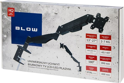Сталак за телевизор и монитор BLOW Drk Pro 1 76-872, метален