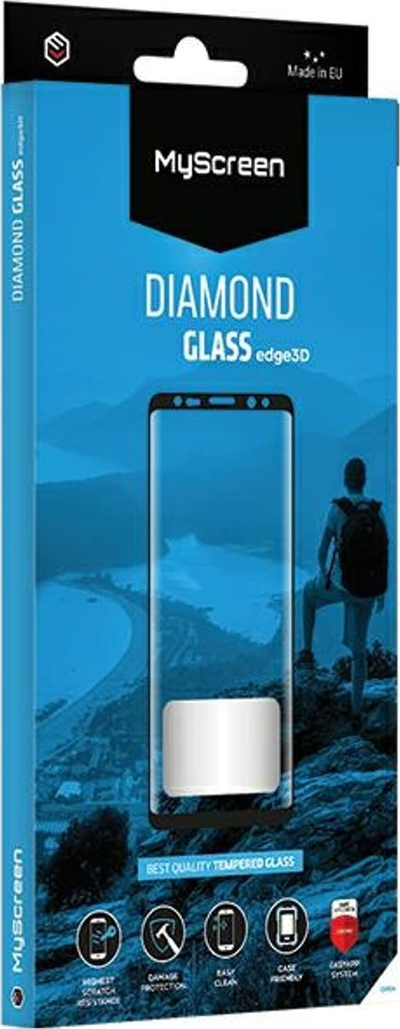Xham mbrojtës MyScreen Protector MS Diamond Glass Edge 3D për Honor Magic 6 Pro, xham i temperum, i zi