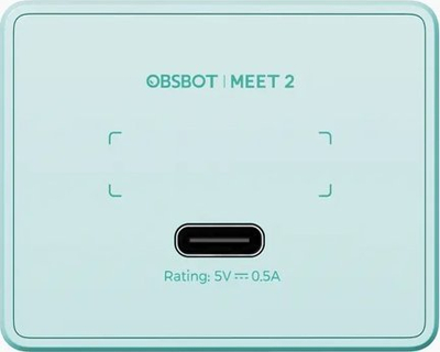 Веб-камера OBSBOT Meet 2, 4K, вештачка интелигенција, аурора зелена