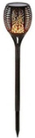 Lampë solare kopshti Saska Garden 1050065, efekt flake LED, IP44, e zezë