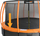 Mbulesë sustash për trampolinë Lean Sport Best, 8ft, jeshile