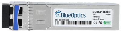 Modul SFP+ BlueOptics BO35J13610D, 10G, 1310nm, argjendtë