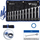 Set çelsa unazorë me ratçet Brilliant Tools BT013212, 12 copa, 8-19 mm, ngjyrë argjendtë