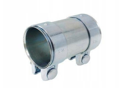 Lidhës tubi shkarkimi 304SS, 57mm, 125mm, metalik