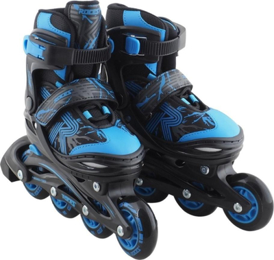 Patina inline për kalamaj Roces Jokey 3.0 Boy Jr, rregullueshme, kornizë alumini, zi blu