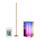 Llambë dyshemeje inteligjente SwitchBot Floor Lamp, Wi-Fi RGB+CCT, 2700K-6500K, e zezë