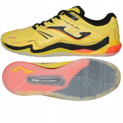 Atlete futsalli Joma Top Flex Ultimate 2628, numri 44, për indoor, të verdha me të zeza