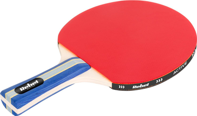 Set pingpongu Rebel Active, 2 paleta, 3 topa 3 yje, çokollatë e kuqe