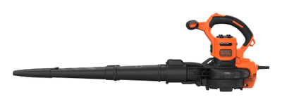 Fshesë gjethe Black&Decker BEBLV301, funksion thithje dhe fryrje, thërrmim gjethe, portokalli
