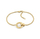 Byzylyk për femra Tommy Hilfiger Circles 2780947, i artë