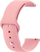 Rrip dore i zgjuar Tactical Silicone Strap, për Garmin Vivoactive 3, 18 cm, rozë