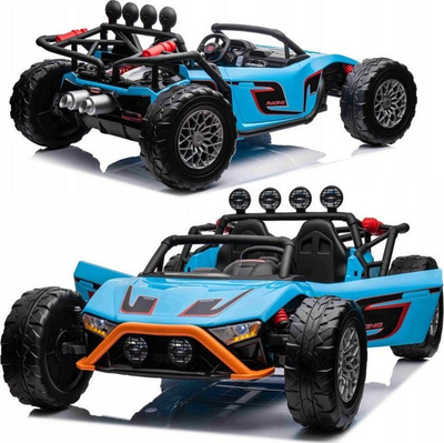 Makina elektrike për kalamaj Buggy Racing, 24V, 2x200W, blu