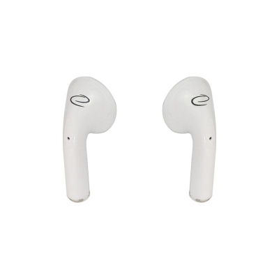 Kufje pa tela Esperanza EH237W, TWS Bluetooth 5.3, me kuti karikimi, të bardha
