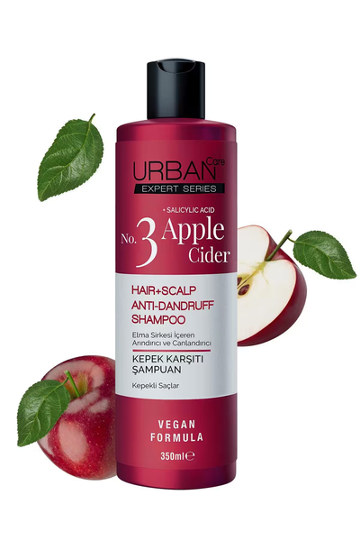 Shampo për flokë Urban Care Apple Cider + Salicylic Acid, 350 ml