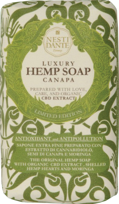 Sapun trupor Nesti Dante Luxury Hemp, natyral, 250g