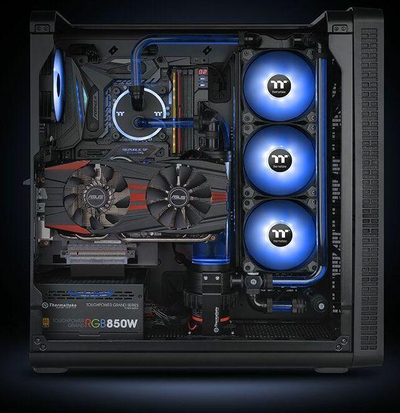 Ftohës Thermaltake Pure A14, 140 mm, i kaltër