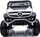 Makina elektrike për fëmijë LEAN CARS Mercedes Unimog, 12V, telekomandë, e bardhë