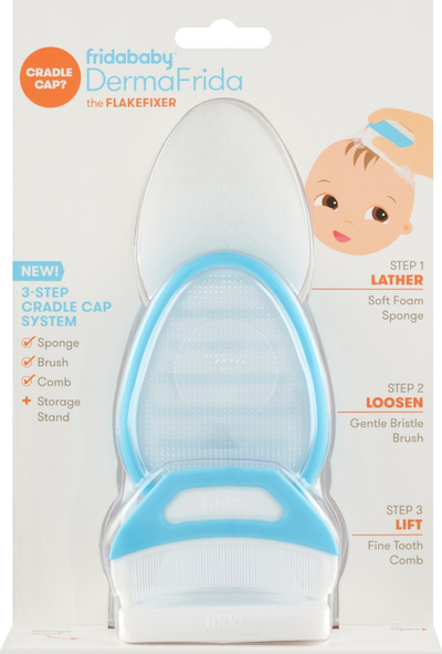 Set kundër kapakut të djepit Frida Baby Flake Fixer, 3 në 1, për bebe
