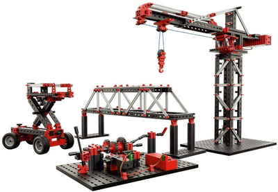 Set ndërtimi Fischertechnik Mechanic Static 2, set mësimor, shumë modele, shumëngjyrësh