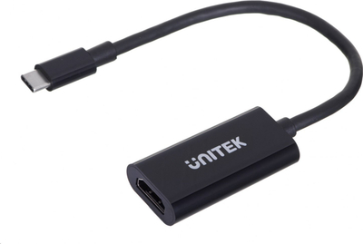 Adapter USB Unitek V1421A, USB C në HDMI, HDMI 2.0, i zi