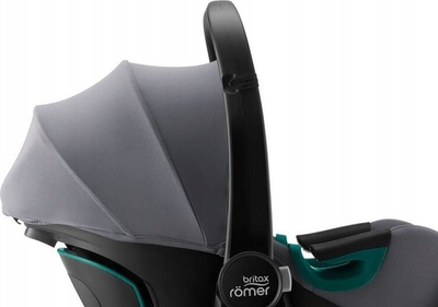 Автоседиште за бебиња Britax Römer Baby-Safe iSENSE, i-Size, паметно осветлување, атлантски зелена