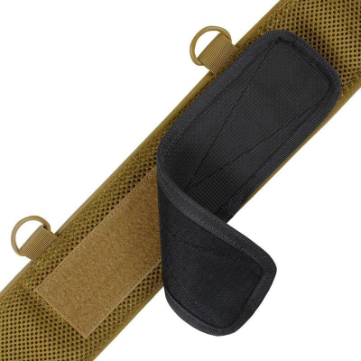 Тактички ремен Condor Outdoor Slim Battle Belt, гумени нелизгачки перници, големина L, боја coyote brown