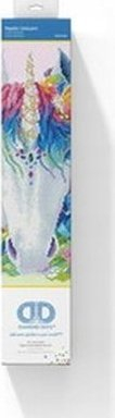 Set pikturimi me diamante DIAMOND DOTZ Mystical Unicorn, kanavacë me ngjitës, shumëngjyrësh