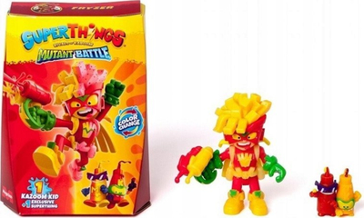 Lodër figurina SuperThings Mutant Battle Kazoom Kids, ndërron ngjyrë, shumëngjyrëshe