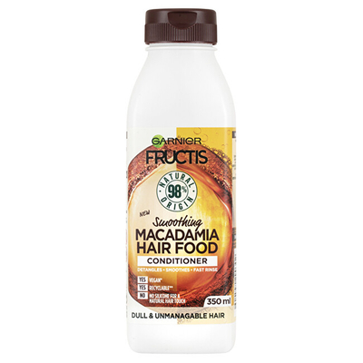 Balsam për flokë Garnier Fructis Smoothing Macadamia, 350 ml