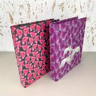 Dosje unazore Bee-Bee Flowers, A4, 2 unaza, me lule
