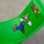 Karrige gaming X Rocker Super Mario Luigi, e gjelbër