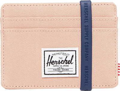 Portofol Herschel Charlie RFID, poliestër, i thjeshtë, bezhë