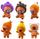 Lodër figurë kapibara Surprise Baby, blind box, 5cm, shumëngjyrëshe