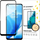 Xham mbrojtës Wozinsky Full Glue për OnePlus Nord N200 5G, i fort, kornizë case friendly, i zi