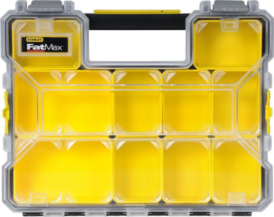 Organizues veglash Stanley FatMax, me kompartimente, plastik, i verdhë e zi