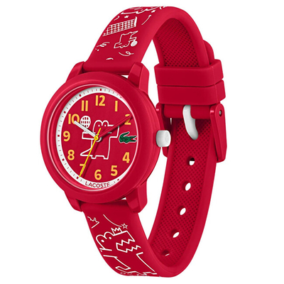 Orë për fëmijë Lacoste 12.12 2030059, e kuqe