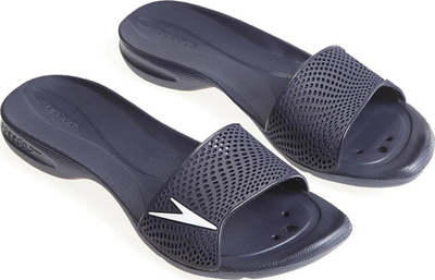 Sandale plazhi Speedo, me shollë me vrima, që thahen shpejt, blu e errët