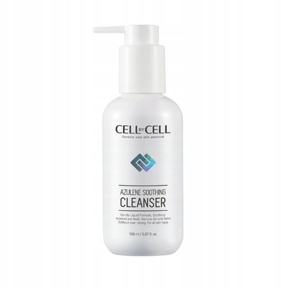 Pastrues fytyre Bronson Azulene Soothing Cleanser, lëng që bohet shkumë, për lëkurë të ndjeshme, 150 ml