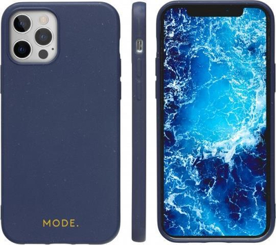 Kapak telefoni dbramante Barcelona, për iPhone 12 12 Pro 6.1", blu