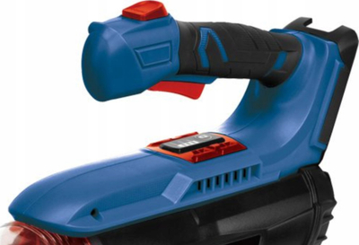 Fryrës kopshti pa kabllo Blaupunkt CB4010, 18V, set 2 copë, blu