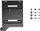 Kompleti i sirtarit HDD lloji D Fractal Design Dual Pack