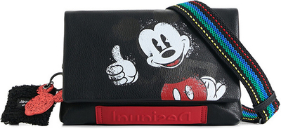 Çantë dore Desigual Bag Best Mickey Dortmund 22WAXPA52000, e zezë