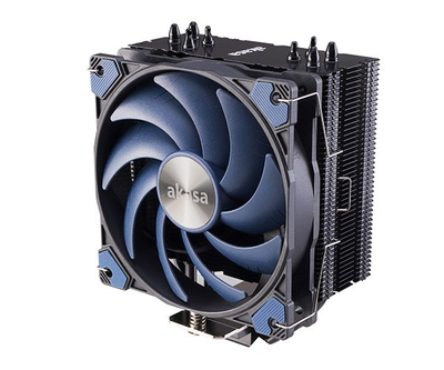 Ftohës CPU Akasa Alucia H4 AK-CC4017EP01, 120mm PWM, single tower, i zi